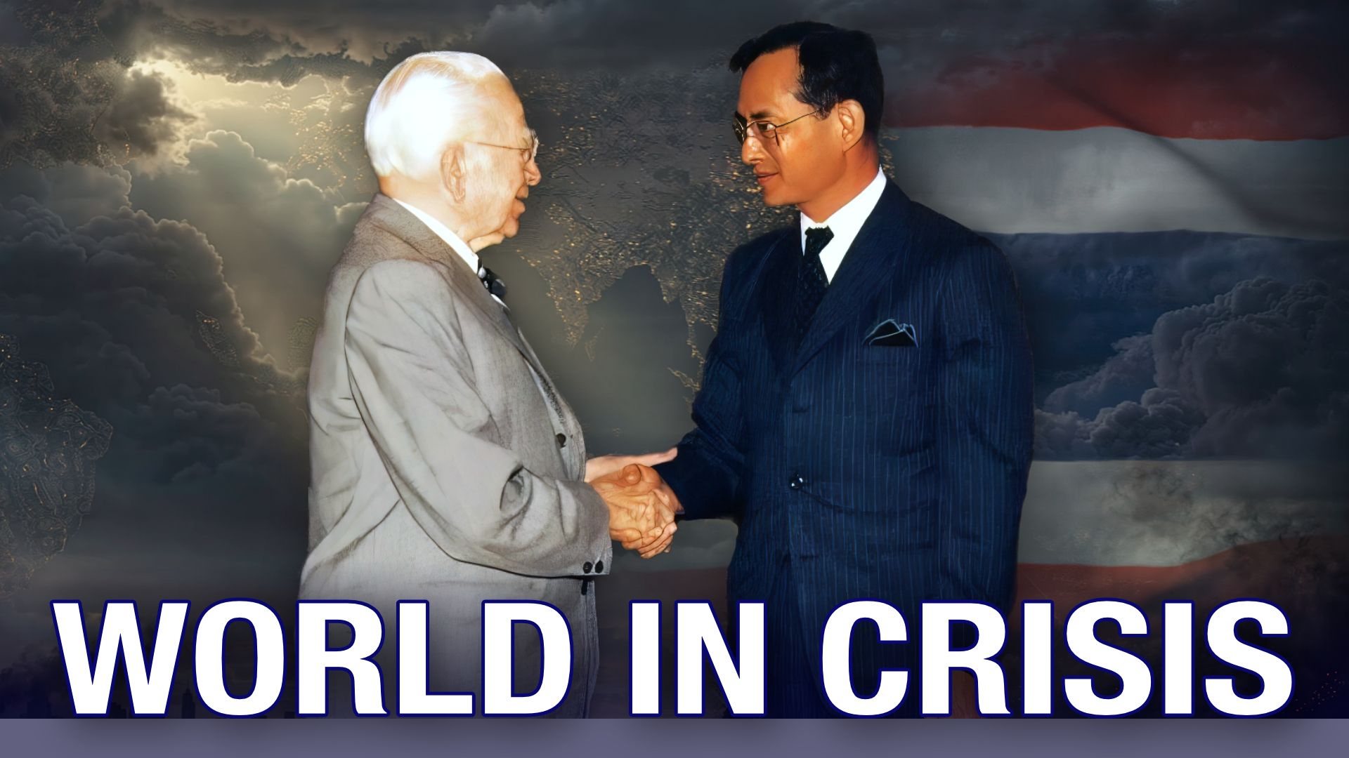 A World in Crisis — Herbert W. Armstrong with Thailand’s King Bhumibol