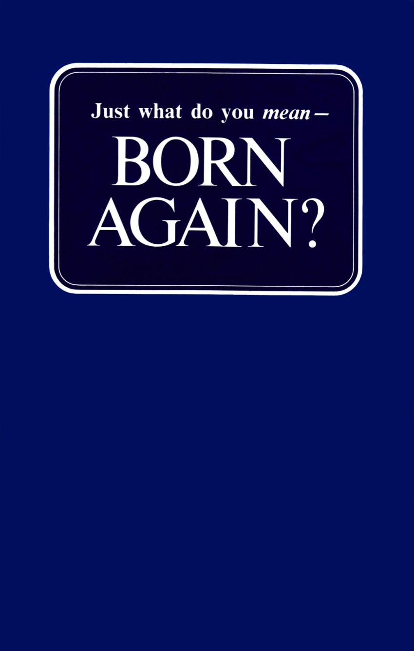 Just What Do You Mean - BORN AGAIN?