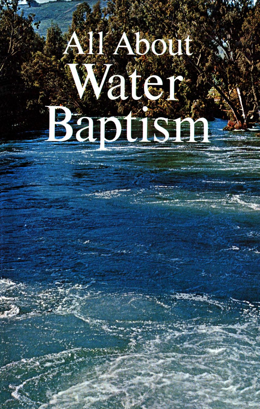 All About Water Baptism