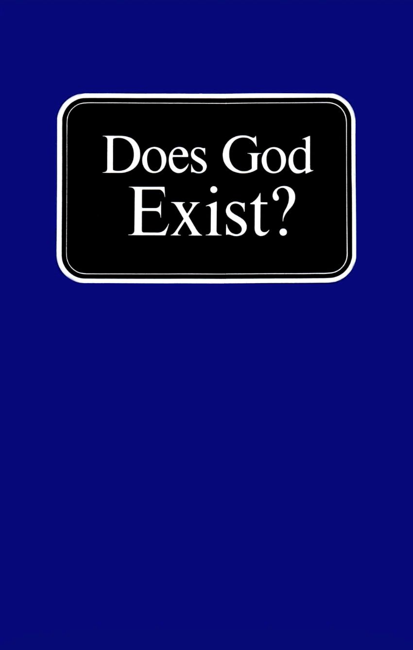 Does God Exist?