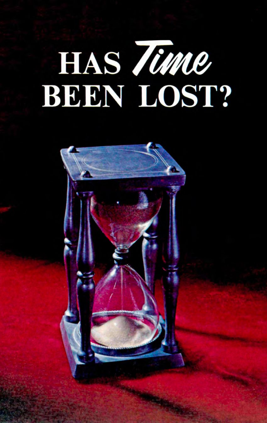 Has Time Been Lost?